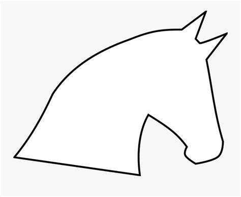 Easy Simple Horse Head Drawing Free Transparent Clipart Clipartkey