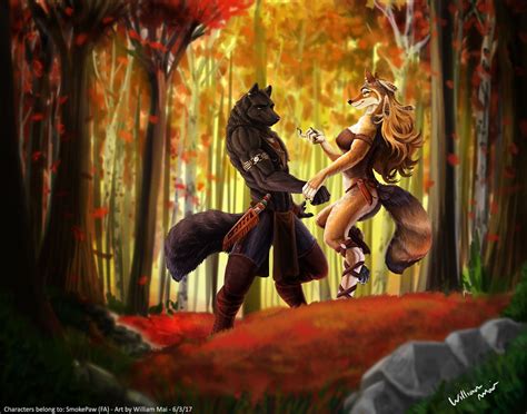 C Maple Leaves In August By Wmdiscovery93 On Deviantart Anthro Furry Furry Drawing Furry Art