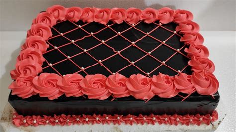 Top More Than 81 Square Cake Decorating Ideas Latest Vn