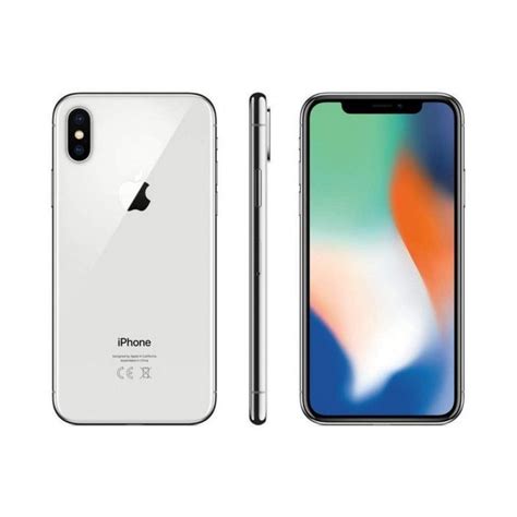 Iphone X 64gb Plata Reacondicionado