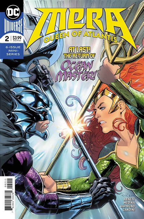 Mera Queen Of Atlantis 2 5 Page Preview And Cover Released By Dc Comics