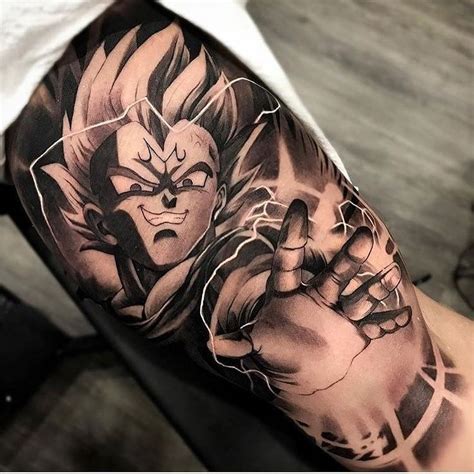 These are the top dragon ball z tattoos you will ever up first, is this dragon ball z leg tattoo sleeve by black & grey tattoo artist carlos fabra, out of cosafina tattooer carlos fabra's black and grey tattooing is in a class by itself. 139 best dragon ball z tattoo images on Pinterest | Tattoo ...