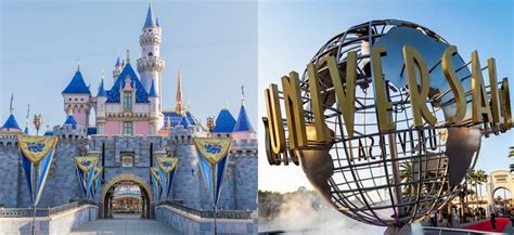 Disneyland Universal Studios Hollywood And Other California Theme