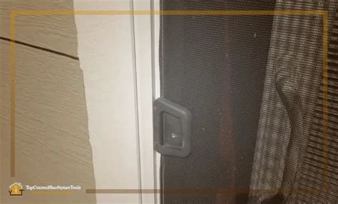 How To Open A Locked Screen Door From Outside 5 Methods
