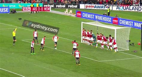 Watch Wanderers Score From Bizarre Indirect Free Kick Against Arsenal