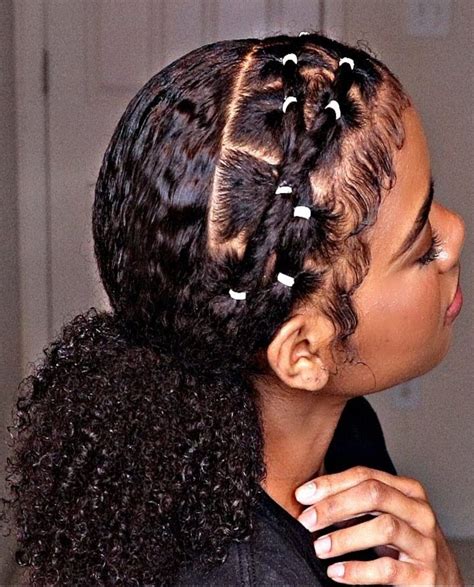 Easy Rubber Band Hairstyles On Natural Hair Worth Trying 💜 Coils And