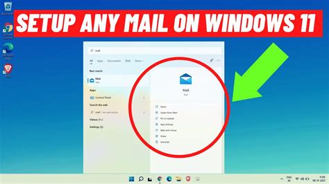 How To Setupconfigure Windows Mail On Windows 11 How To Add Email