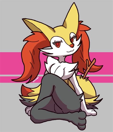 yes another braixen by on deviantart cute pokemon pictures