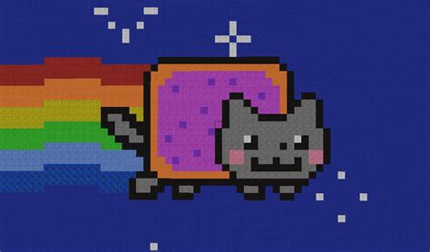 Minecraft Nyan Cat Pixel Art Classic My Xxx Hot Girl