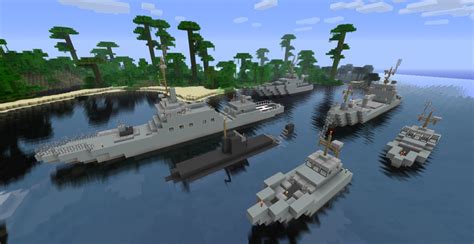 Military Ships Pack 6 Schematics Submarine Minecraft Map