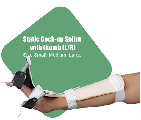 Dynamic Cock Up Splint Weight 165 Gm Inr 827 Piece By Saket Ortho Rehab Int Pvt Ltd From