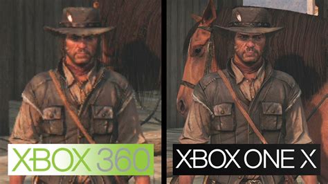 Red Dead Redemption Xbox One X Vs Xbox 360 4k Graphics Comparison