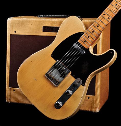 1953 Fender Telecaster And 1953 Fender Deluxe Premier Guitar