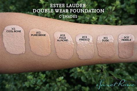 Estee Lauder Double Wear Foundation Swatches Makeup Reviews Swatches
