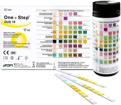 10 Parameter Urine Test Strips, 100 dipsticks - MK Medicals UK