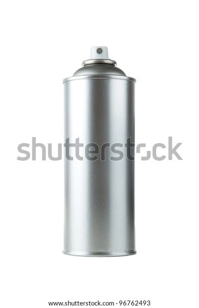 Blank Aluminum Spray Paint Can Over Stock Photo Edit Now 96762493