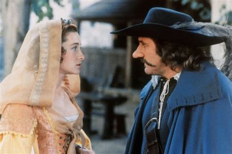 Such a work centers on a noble character who undergoes a test involving a romantic relationship. Gérard Depardieu, Anne Brochet in Cyrano de Bergerac ...