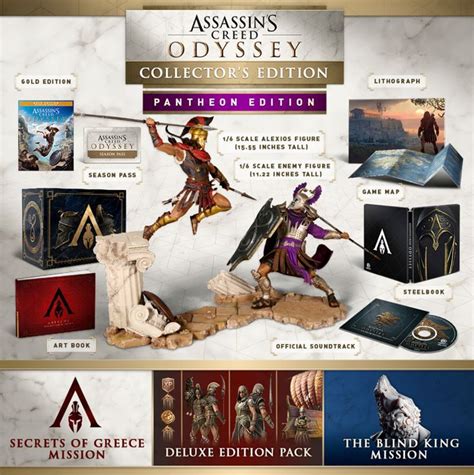 Ac Odyssey Editions And Season Pass Contents Assassins Creed Odyssey
