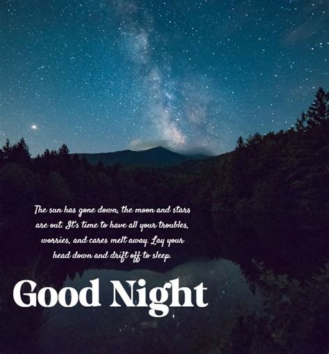 50 Inspirational Good Night Messages And Images For Goodnight