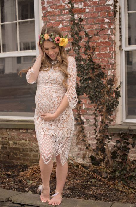 Vestidos De Baby Shower Para Celebrar La Llegada De Tu Beb Moda Y Estilo