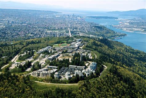 Columbia university vagelos college of physicians and surgeons. An aerial view of the SFU Burnaby campus. All those residences at the bottom of the photo wer ...