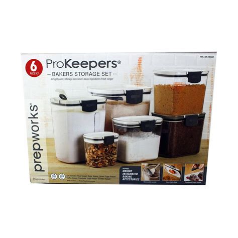 Prepworks Prokeepers Bakers Storage 6 Piece Set