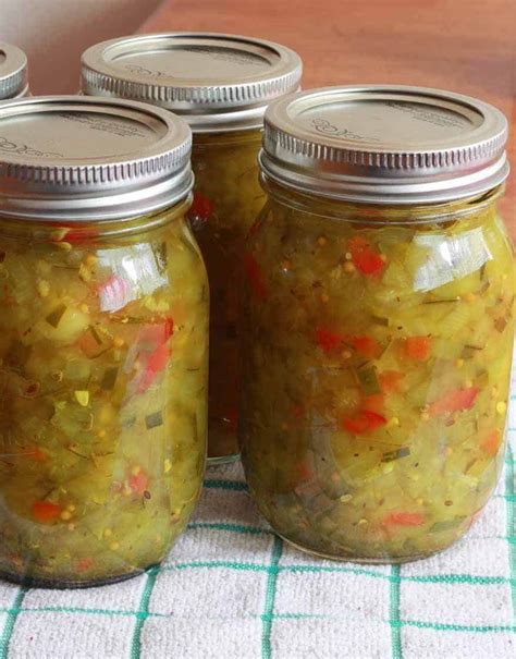 Sweet Pickle Relish Recipe Drain Rinse And Drain Again