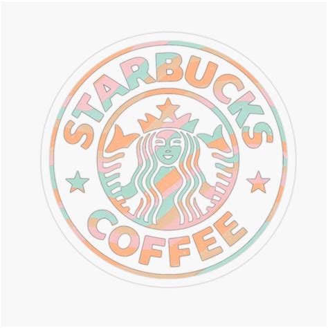 Starbucks Retro Sticker By Aj27 Starbucks Wallpaper Sticker Design