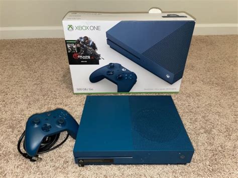 Microsoft Xbox One S Gears Of War 4 Special Edition Bundle 500gb Deep