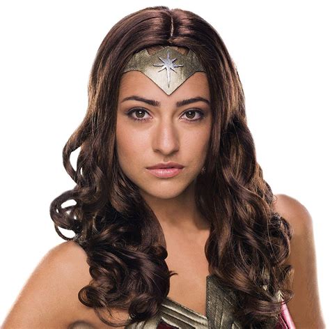 Wonder Woman Movie Adult Costume Wig Free Shipping