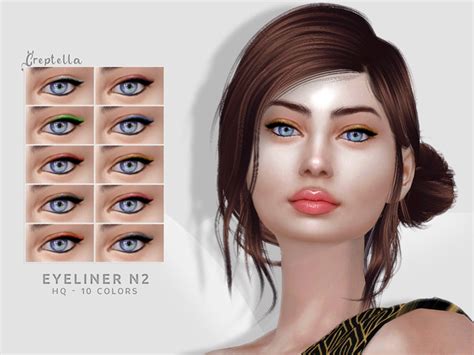 The Sims Resource Eyeliner N2