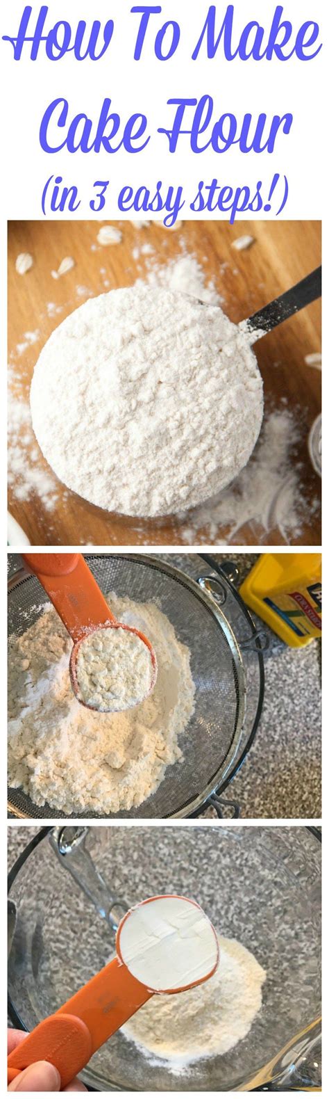 How To Make Cake Flour Recipe Cake Flour How To Make Cake Cake