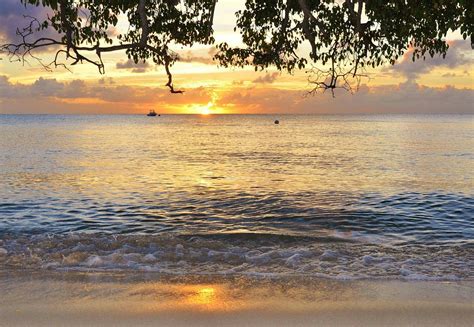 Barbados Barbados Sunrise Sunset Beaches Waves Celestial Outdoor
