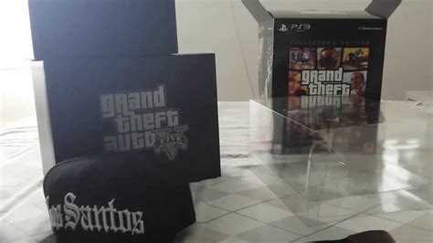 Gta V Unboxing The Collectors Edition Youtube