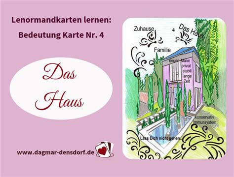 See more ideas about cards, tarot, cartomancy. Lenormand Haus - Dagmar Densdorf