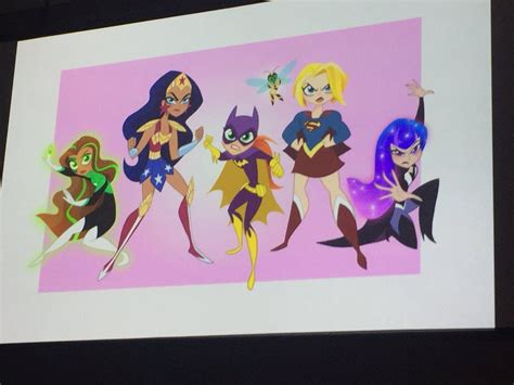 2019 On Cartoon Network The Dc Super Hero Girls