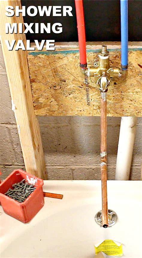 Most people get in trouble because they do not set the rough in at the righ. How to Install Moen Shower Valves | Shower plumbing