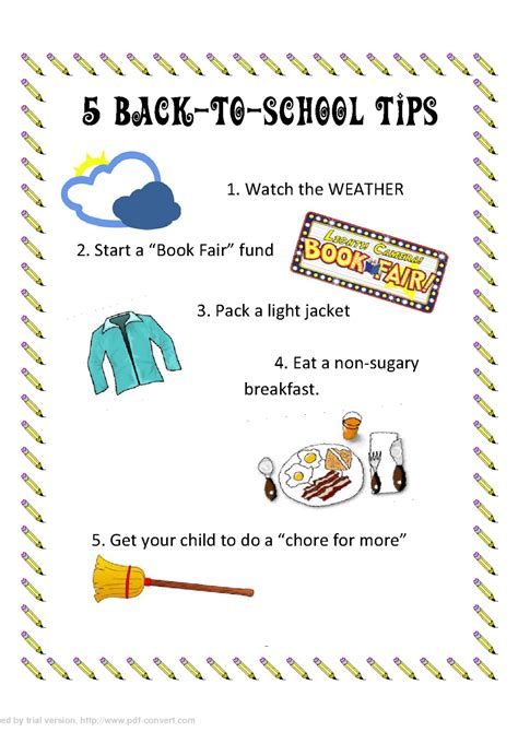 Tammy365 5 Back To School Tips For Moms