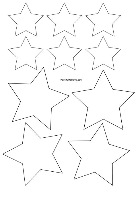 Star Template To Print