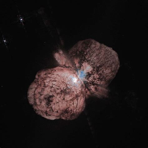 One Of The Most Violent Battles In The Eta Carinae Stellar System Has