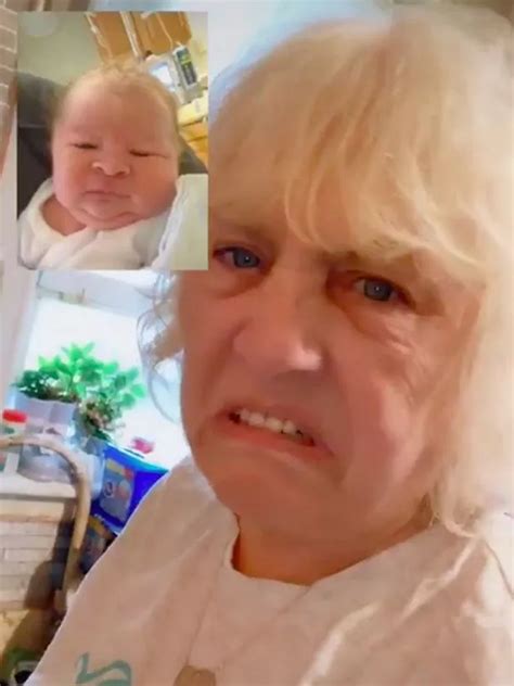 Gran S Hilarious Reaction To Ugly Baby Before Realising She S