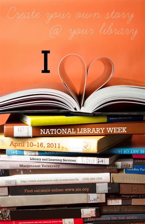National Library Week Poster On Behance