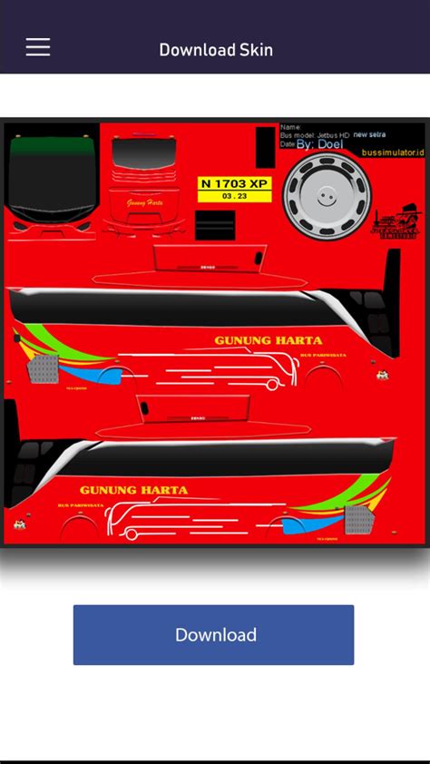Un gaidiet mūsu nākamos darbus, piemēram, citas autobusu. Livery Bus Shd Tronton Gunung Harta - livery truck anti gosip