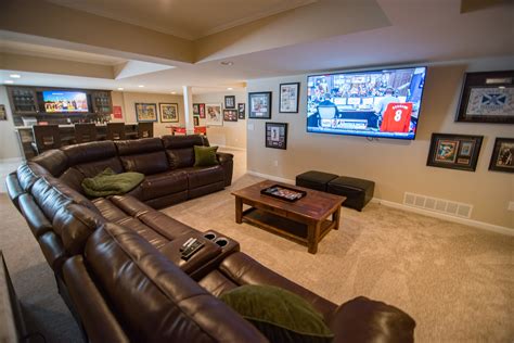 10 Inspiring Michigan Basement Living Room Designs Finished Basements
