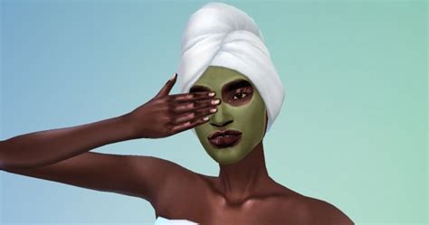 Acne Mask For Your Skin Conscious Sleeping Sims By Daniabi At Mod The