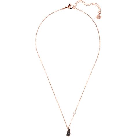 Buy Swarovski Naughty Set Black Rose Gold Plating Online