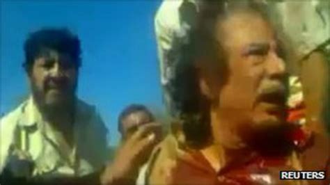 Gaddafi Death The Bloody Birth Of A New Libya Bbc News