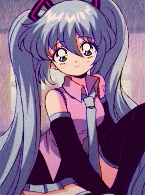 Pin By ️アイネ Pinkū Starburst アイネ ️ On Hatsune Miku 90s Anime 90 Anime