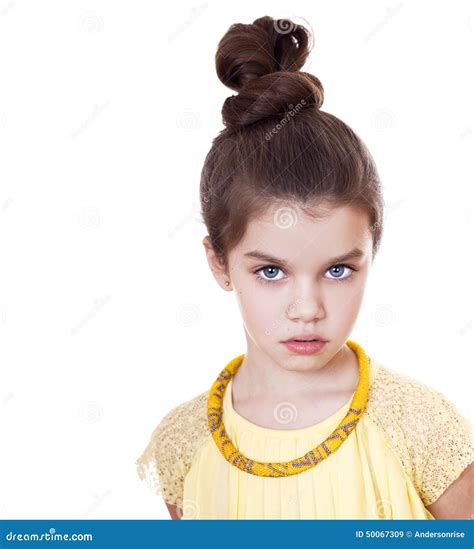 retrato de uma menina bonita do liitle imagem de stock imagem de povos russo 50067309
