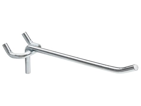 Straight Hooks For Pegboard 5 Zinc Plated H 2688 Uline